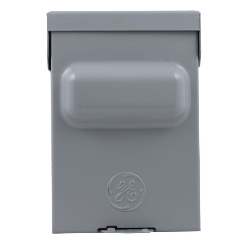 GE TFN60R General Duty Non-Fusible Pull-Out Air Conditioning Disconnect, 240 VAC, 60 A, 10 hp, 2 Poles